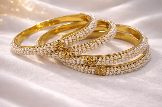 Ivory Whisper Bangle
