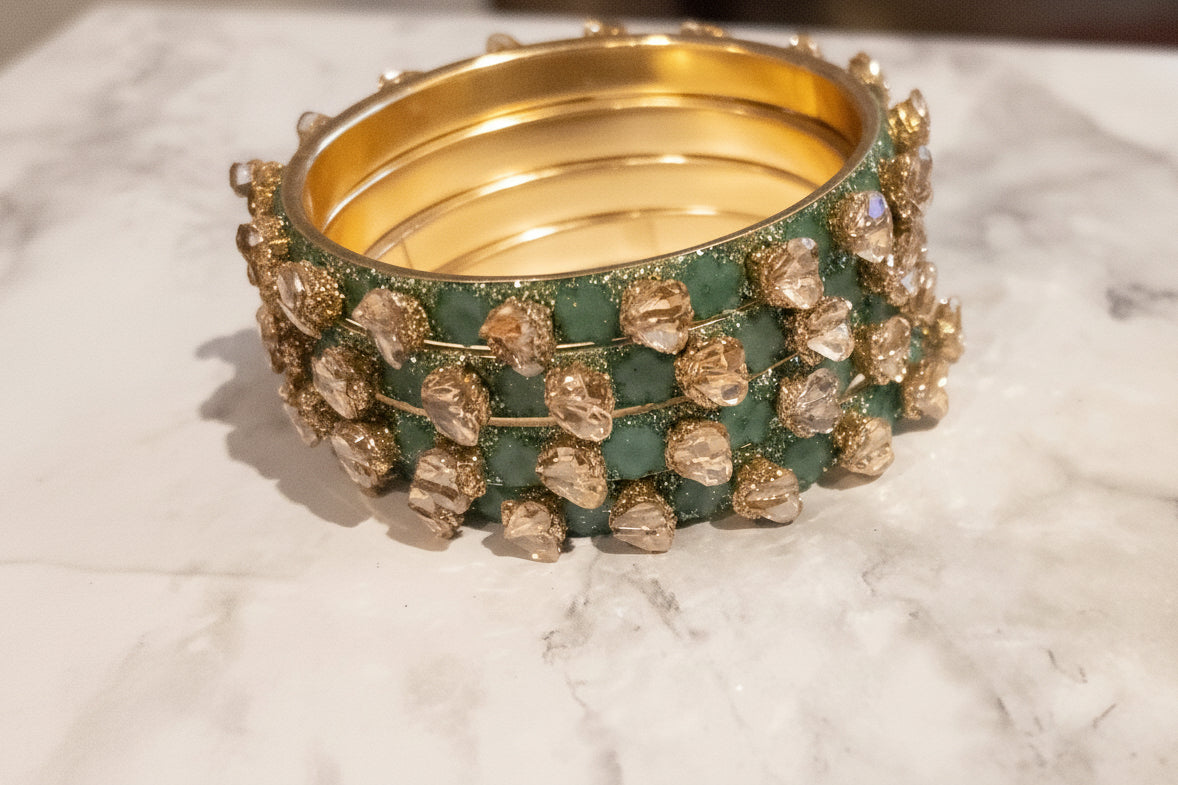 Green Goddess Bangle
