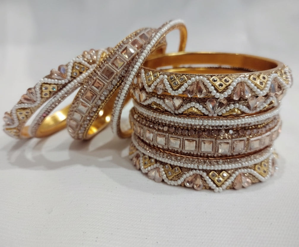 Modern Tribal Bangle Stack