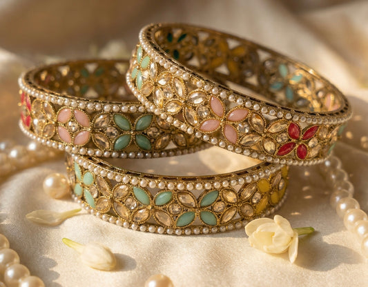 Multicolor Mirror Bangle