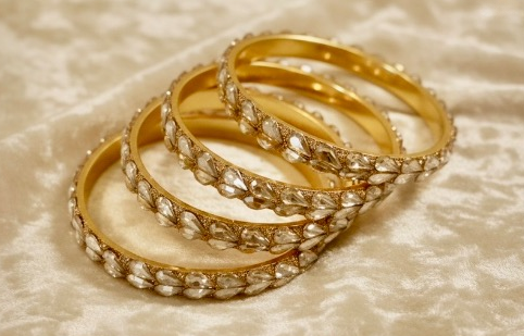 Rose Gold Statement Bangle